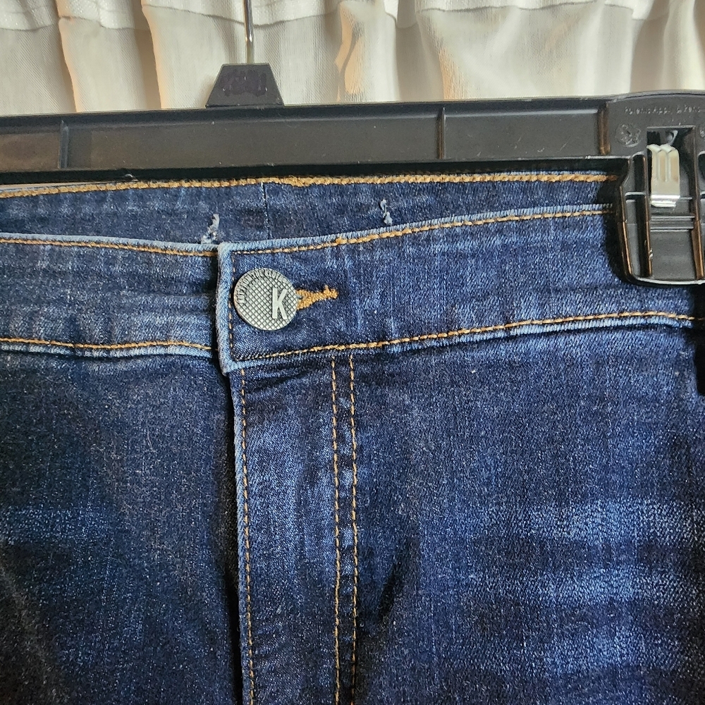 Kut From Kloth Catherine Boyfriend Jeans Dark Wash 24w - Picture 2 of 10